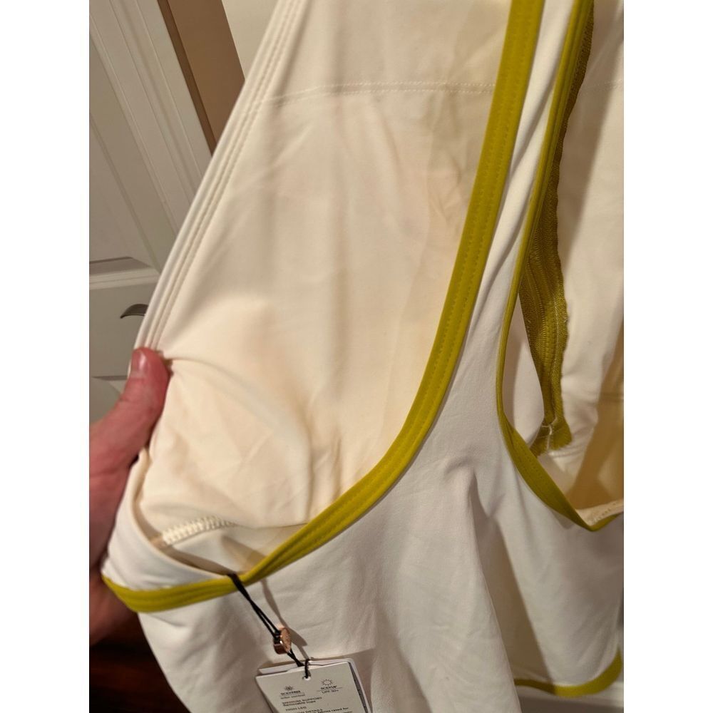 New CALIA Women's Halter Racerback Cheeky One Piece sporty Swimsuit $74 Size 14 - Picture 9 of 12